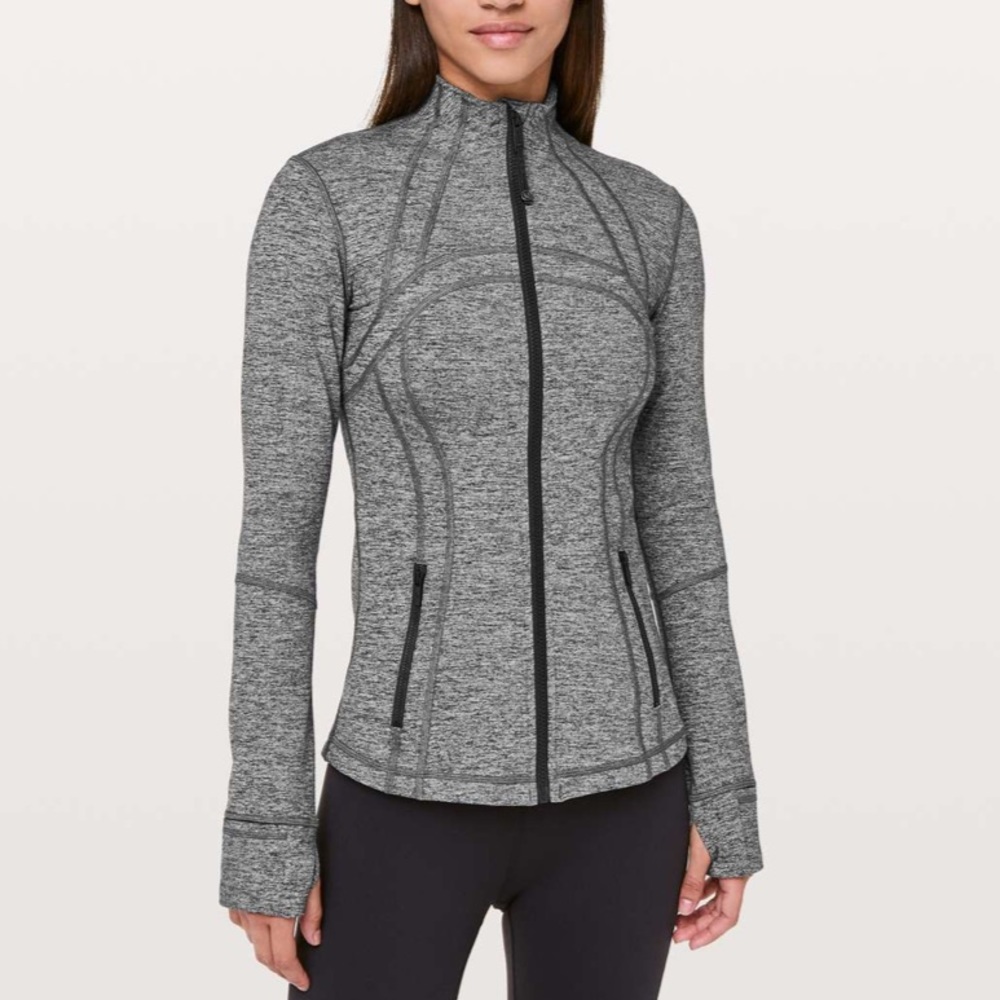 Lululemon heather black define jacket like new